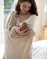 Premium Kaschmir Decke - Hazel Brown