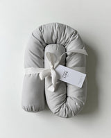 Bettschlange für Moseskorb - Soft Grey