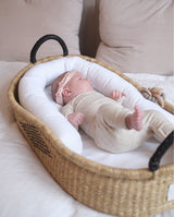 Baby basket - Moon grey