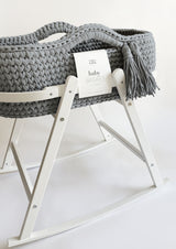 Babykorb | Moseskorb | Babybett | Beistellbett | Stubenwagen | Babynest | Babywiege | Erstausstattung Baby | Beistellbett | Geschenk zur Geburt