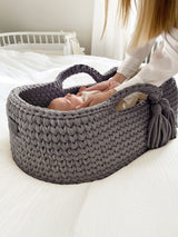 Babykorb | Moseskorb | Babybett  | Beistellbett | Stubenwagen  | Babynest  | Babywiege | Erstausstattung Baby |  Beistellbett  | Geschenk zur Geburt | Mama & Baby