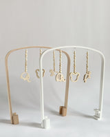 Spielbogen Set für Moseskorb Wiegengestell - Animal Friends - weiß von UNIQUE LOVE Design