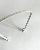 Play arch for cradle frame - white