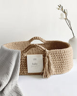 Babykorb | Moseskorb | Babybett | Beistellbett | Stubenwagen | Babynest | Babywiege | Erstausstattung Baby | Beistellbett | Geschenk zur Geburt