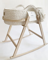 Wiegengestell | Stubenwagen | Stubenwagen Baby | Wiege Baby | Babywiege | Babybett | Geschenk zur Geburt | Erstausstattung Baby