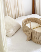 Babykorb | Moseskorb | Babybett | Beistellbett | Stubenwagen | Babynest | Babywiege | Erstausstattung Baby | Beistellbett | Geschenk zur Geburt