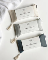 Aroma pillow 'Dream sweet little one' - soft grey