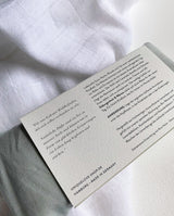 Aroma pillow 'Dream sweet little one' - soft grey