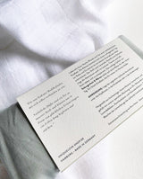 Aroma pillow 'Dream sweet little one' - soft grey