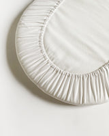 Baby Bedding - Bedding set for baby basket - Pure white