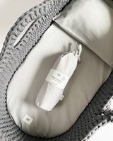 Baby Bedding - Bedding set for baby basket - Soft grey