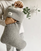 Weihnachtsstrumpf Toddy - cozy grey