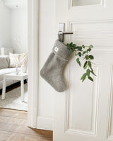 Weihnachtsstrumpf Toddy - cozy grey