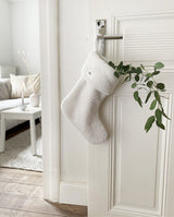 Weihnachtsstrumpf Toddy - pure white