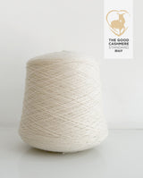 Premium Cashmere Blanket - Ivory White coarse