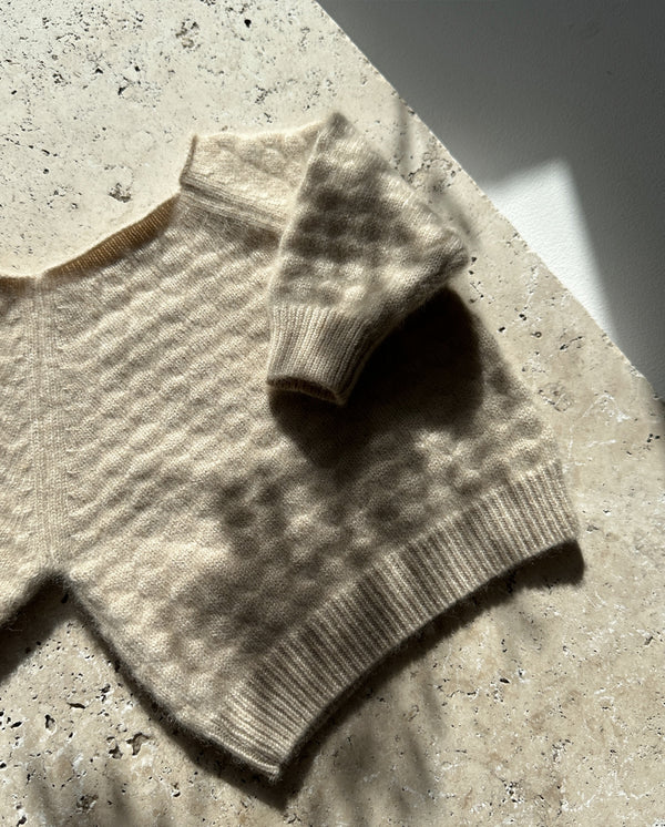 Cashmere Baby Sweater - off white