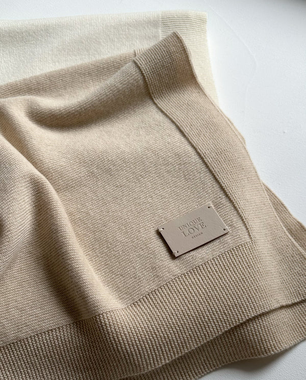 Premium Cashmere Blanket - Hazel Brown
