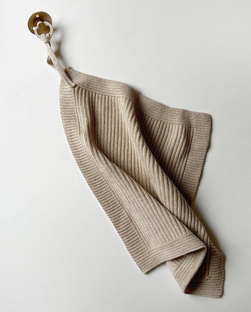 Premium Cashmere Blanket - Hazel Brown coarse