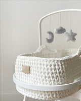 Play arch for cradle frame - white