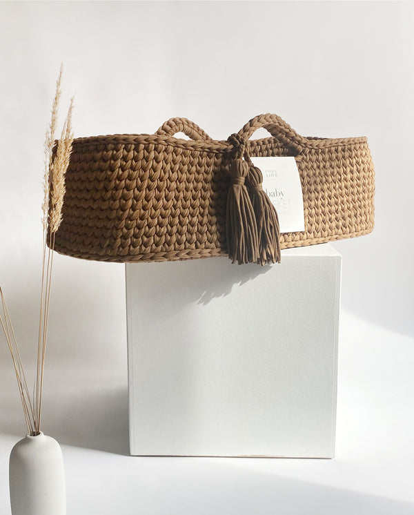 Baby basket - Hazel brown