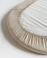 Baby Bedding - Bedding set for baby basket - natural beige