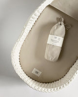 Baby Bedding - Bedding set for baby basket - natural beige